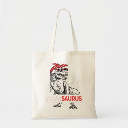 Mamasaurus Rex Dinosaur Mama Saurus Mohers Family Tote Bag