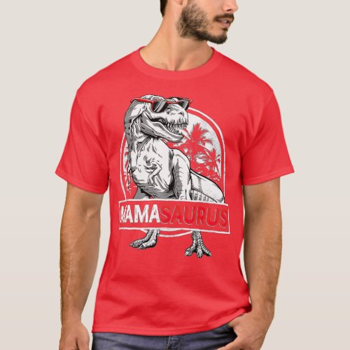 Mamasaurus   rex Mama Saurus Dinosaur Women Mom Gi T_Shirt
