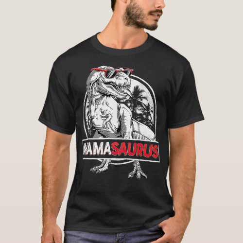 Mamasaurus   rex Mama Saurus Dinosaur Women Mom Gi T_Shirt