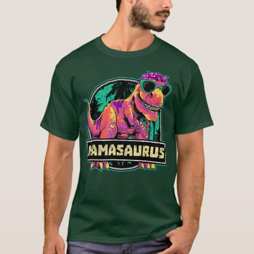 Mamasaurus   rex Mama Saurus Dinosaur Womens  T_Shirt