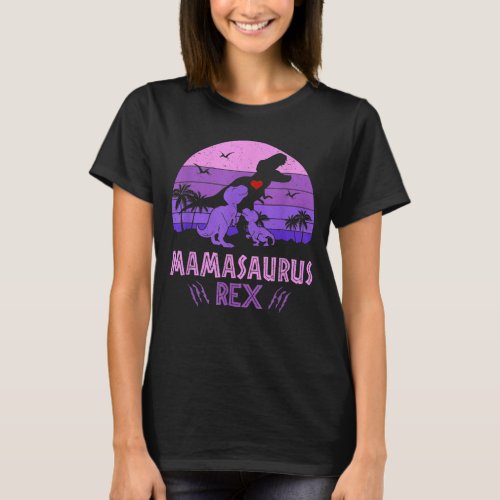 Mamasaurus Rex T Rex Dinosaur Lovers Mothers Day  T_Shirt