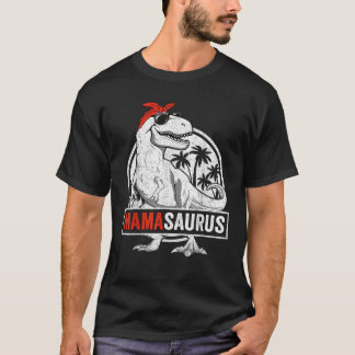 Mamasaurus T Rex Dinosaur Mama Saurus Family Match T-Shirt
