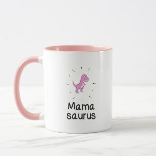 Coffee Mug - Personalized -Don't Mess With Dadasaurus - Father's