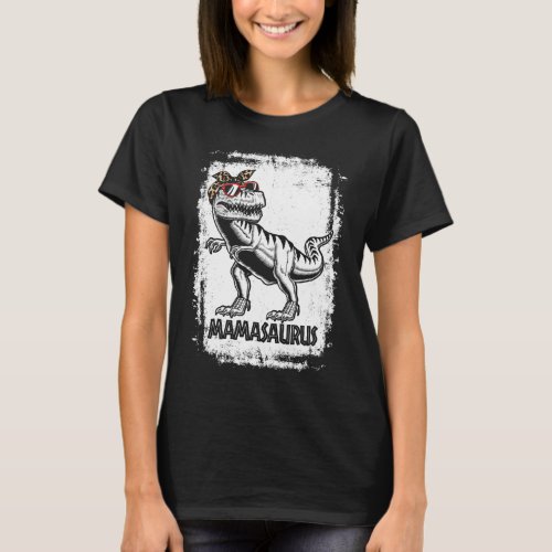 Mamasaurus T Rex Dinosaur Mother Birthday Mama T_S T_Shirt