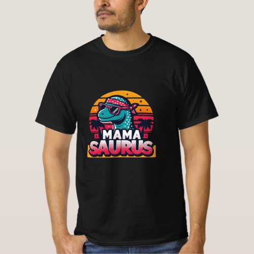 Mamasaurus T Rex Dinosaur T_shirt Funny Mama Sauru