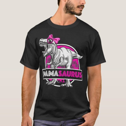 Mamasaurus T_Rex Matching Funny Mother Saurus Dino T_Shirt