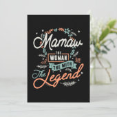 Mamaw The Legend (Standing Front)