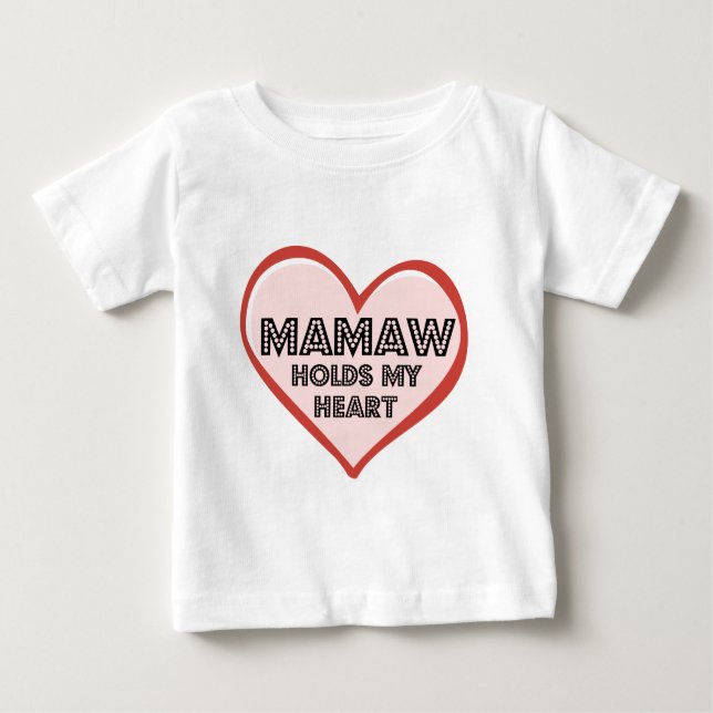 Mamaw Tshirt for Toddlers (Front)