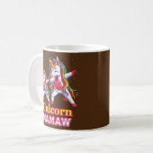 Mamaw Unicorn Dabbing Magical Family Matching Coffee Mug (Front Left)