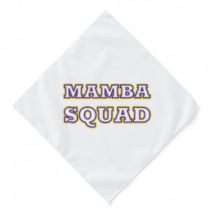 Mamba Squad funny Clothing for Snake Lover Bandana