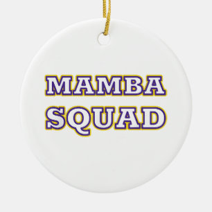 Mamba Squad funny Clothing for Snake Lover Ceramic Ornament