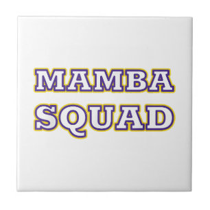 Mamba Squad funny Clothing for Snake Lover Ceramic Tile
