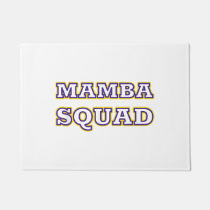 Mamba Squad funny Clothing for Snake Lover Doormat