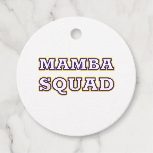 Mamba Squad funny Clothing for Snake Lover Favor Tags