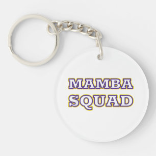 Mamba Squad funny Clothing for Snake Lover Keychain