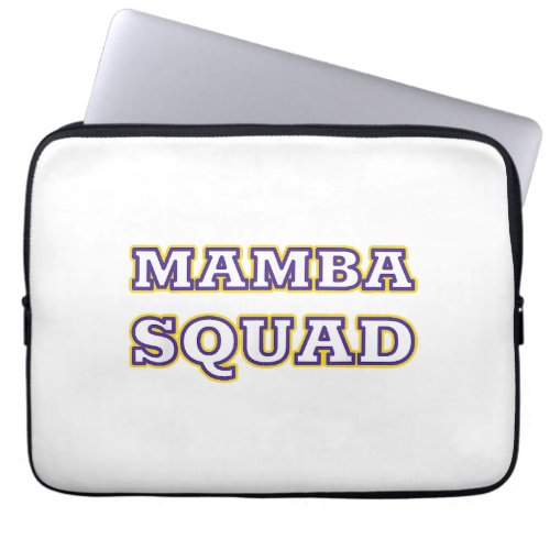 Mamba Squad funny Clothing for Snake Lover Laptop Sleeve
