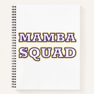 Mamba Squad funny Clothing for Snake Lover Notebook