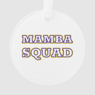 Mamba Squad funny Clothing for Snake Lover Ornament