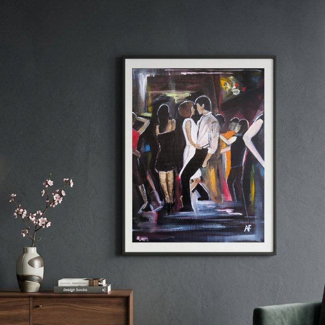 Mambo Night Painting by Alfred Fox Canvas Print (Creator Uploaded)