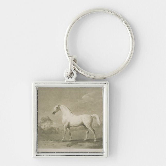 Mambrino, after George Stubbs, 1788 (mezzotint) Keychain (Front)