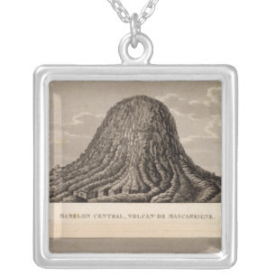 Mamelon, Bory Silver Plated Necklace