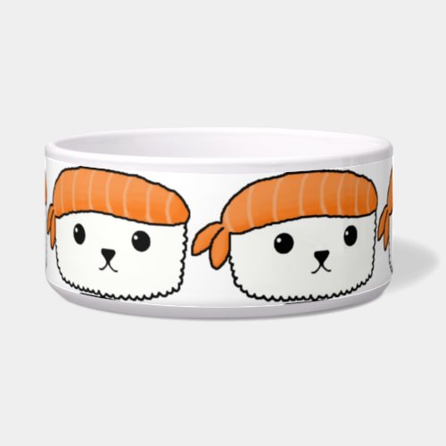 Mamesushi _ Cute Sushi Dog Bowl