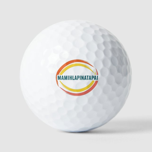 MAMIHLAPINATAPAI GOLF BALLS (Front)