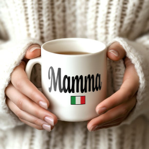 Mamma Italian Flag Mug - Mom