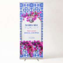 Mamma Mia Bridal Shower Retractable Banner