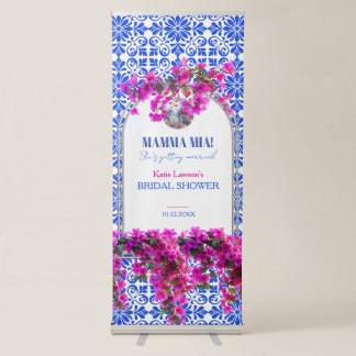 Mamma Mia Bridal Shower Retractable Banner