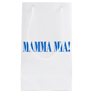 Mamma Mia Italian Novelty Christmas Gift Small Gift Bag