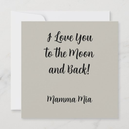 Mamma Mia! - Nonna Mia!  (Back)