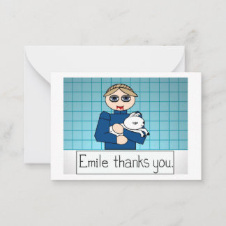 Mammalian Nurturable Thank You Card