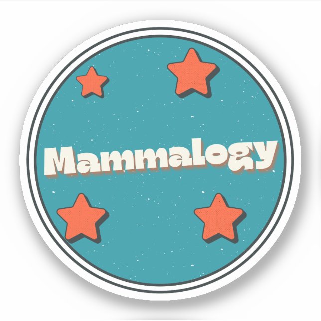 Mammalogy Sticker (Front)