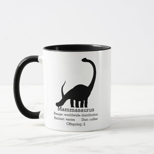Mammasaurus Mom Mug (Left)