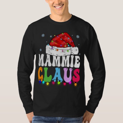 Mammie Claus Funny Xmas Family Matching Grandma Ch T_Shirt