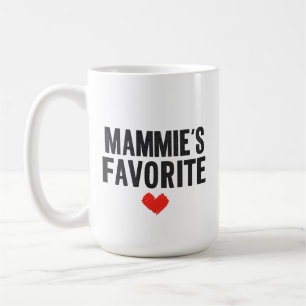MAMMIE’S Favorite Heart Graphic for Mothers Day Gr Coffee Mug
