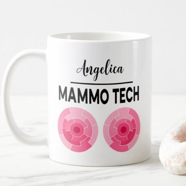 MAMMO TECH Personalize Name X-ray Technologist Coffee Mug (Creator Uploaded)