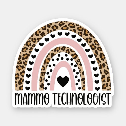 Mammo Technologist Mammo Tech Mammography Techs Sticker
