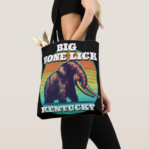 Mammoth and Big Bone Lick Kentucky Tote Bag