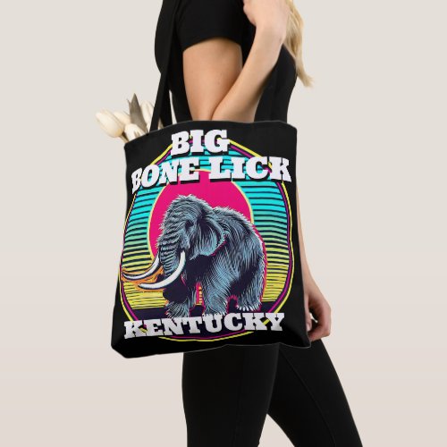 Mammoth and Big Bone Lick Kentucky Tote Bag