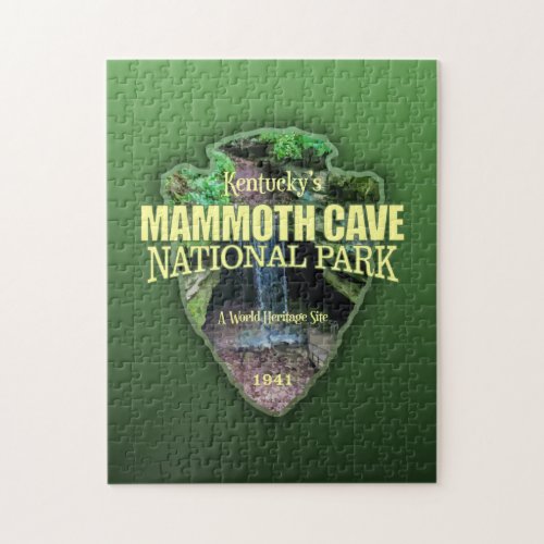 Mammoth Cave arrowhead Jigsaw Puzzle