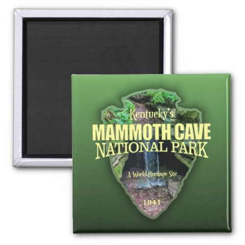 Mammoth Cave arrowhead Magnet