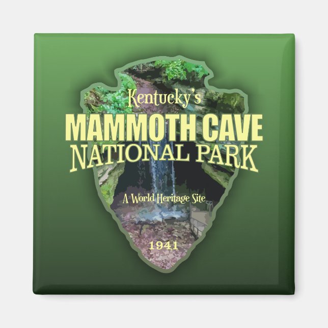 Mammoth Cave (arrowhead) Magnet (Front)