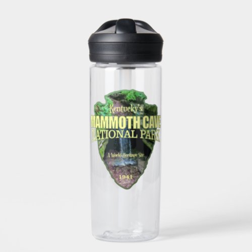 Mammoth Cave arrowhead  Water Bottle