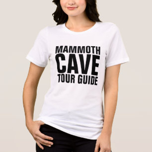MAMMOTH CAVE KENTUCKY TOUR GUIDE T-shirt Tri-Blend Shirt