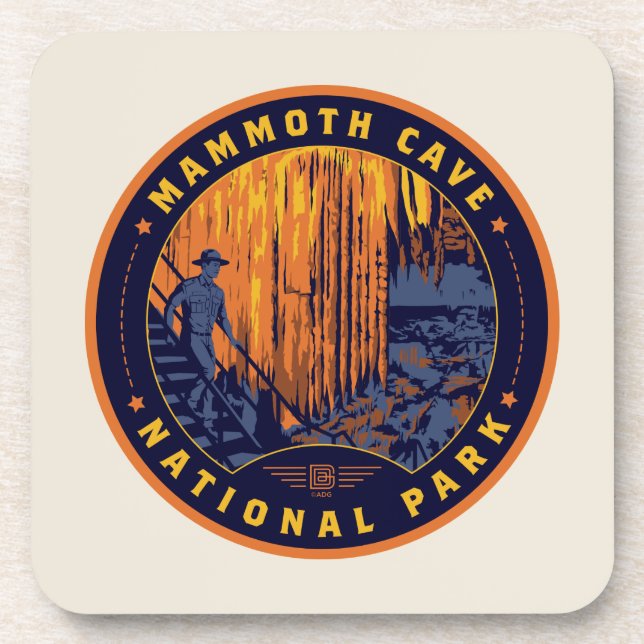Mammoth Cave National Park Beverage Coaster (Front)