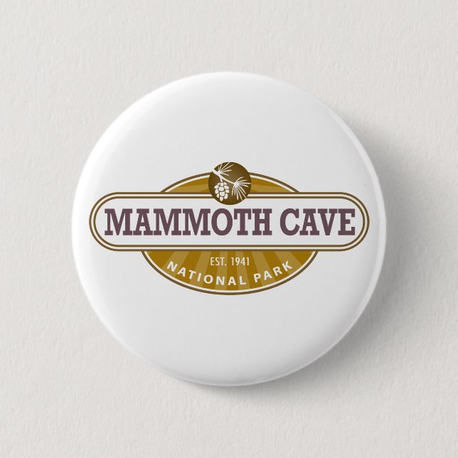 Mammoth Cave National Park Button (Front)