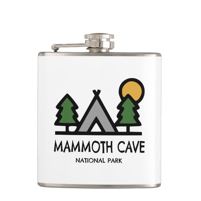 Mammoth Cave National Park Flask (Front)