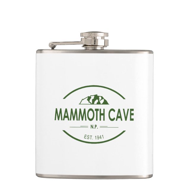Mammoth Cave National Park Flask (Front)
